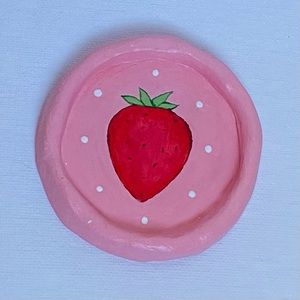🍓 Strawberry Jewelry/Trinket Dish 🍓